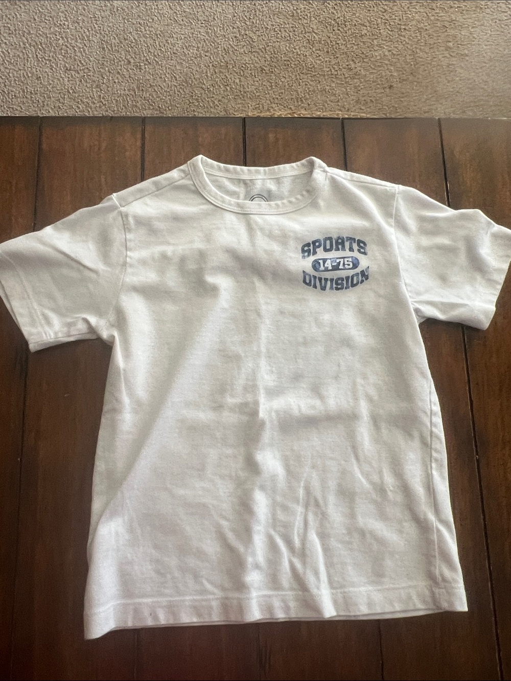 🎉🎉 5 for $20🎉🎉White 'Sports Division 14-75' Graphic Tee